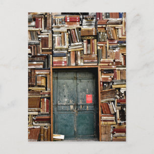 Carte Postale Livres et livres