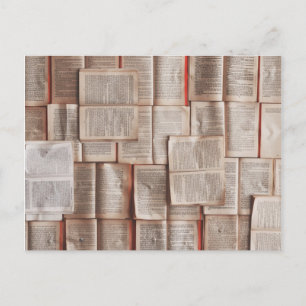 Carte Postale Livres vintages