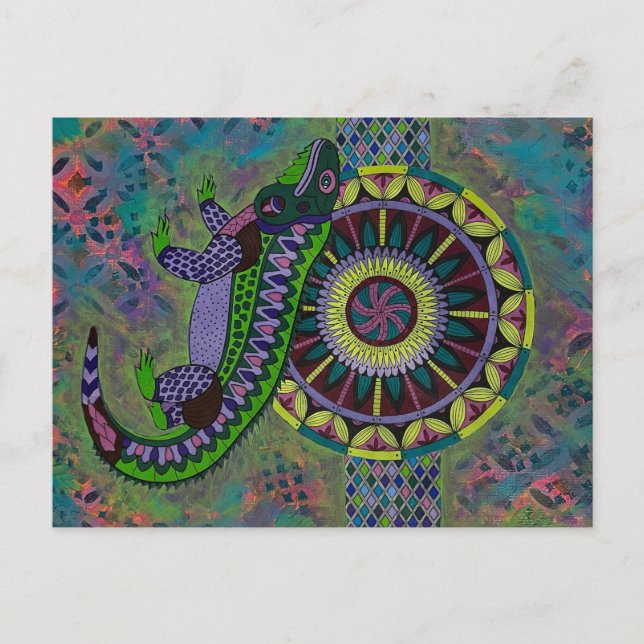 Carte postale Lizard (Devant)