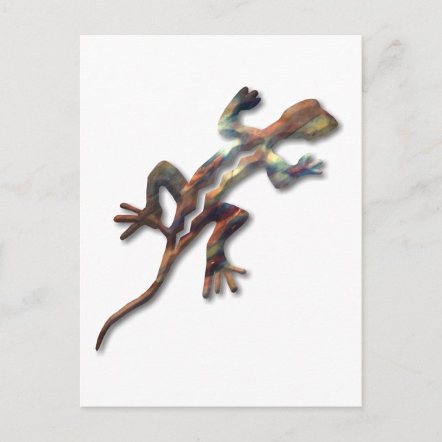 Carte Postale Lizard-cuivre (Devant)