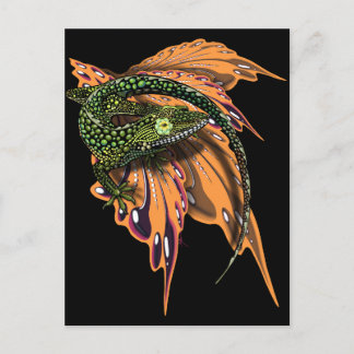 Carte Postale Lizard d'Anole
