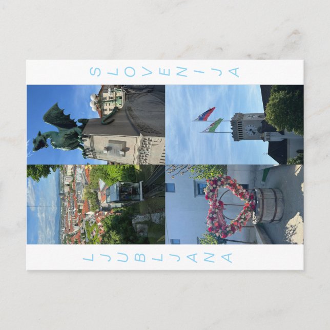 Carte postale Ljubljana (Devant)