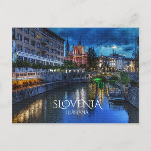 Carte Postale Ljubljana
