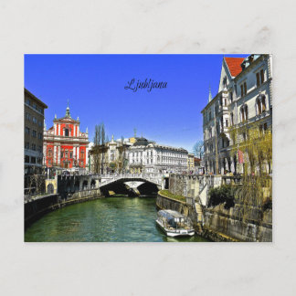 Carte Postale Ljubljana, Slovénie