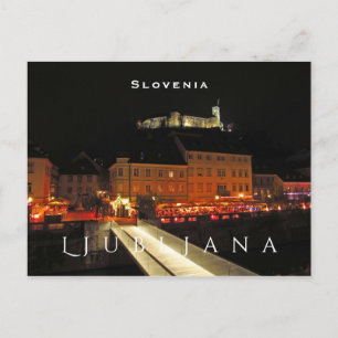 Carte Postale Ljubljana, Slovénie