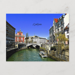 Carte Postale Ljubljana Slovénie