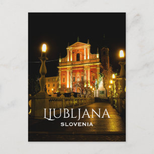Carte Postale Ljubljana, Slovénie