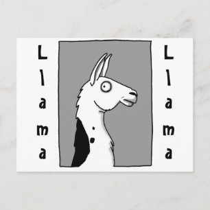 Carte Postale Llama Llama
