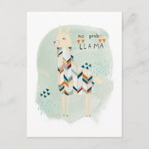 Carte Postale Llama Squad - Pas de Prob-llama