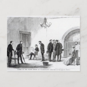 Carte Postale Lobby de la Maison Blanche à Washington