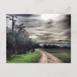 Carte Postale L'obscurité est le chemin, mais l'est une lumière.