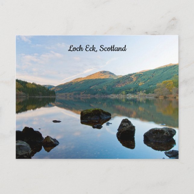 Carte Postale Loch Eck, Scotland Postcard (Devant)