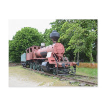 Locomotive à vapeur américain vintage