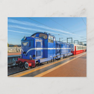 Carte Postale Locomotive diesel CP 1413 Portugal à Campanhã