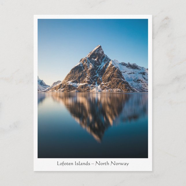 Carte postale Lofoten Islands Norvège (Devant)