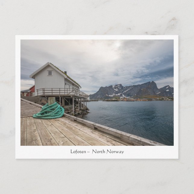 Carte Postale Lofoten Norvège (Devant)