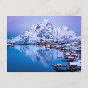 Carte Postale Lofoten Norvège