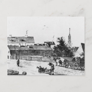 Carte Postale Logement à la porte de Rosenthaler