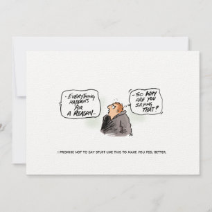 Carte postale 'Logicus Randomus' Funky Cancer