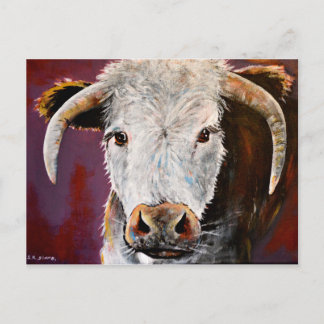 Carte Postale Logie Longhorn