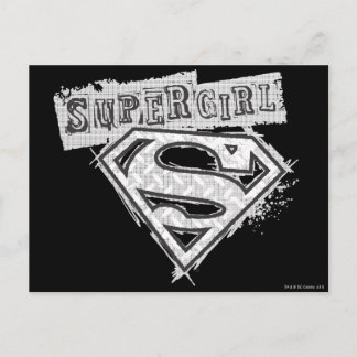 Carte Postale Logo 1 de Supergirl