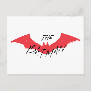 Carte Postale Logo Batman manuscrit de chaume