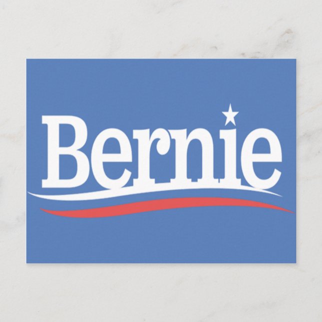Carte Postale Logo de Bernie (Devant)