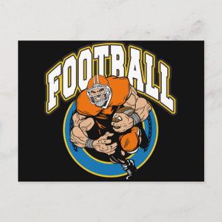 Carte Postale Logo de football