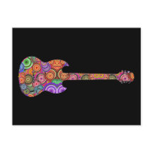 Logo de guitare Pop Circles