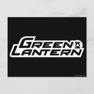 Carte Postale Logo de la lanterne verte 1