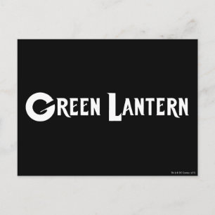 Carte Postale Logo de lanterne verte 10