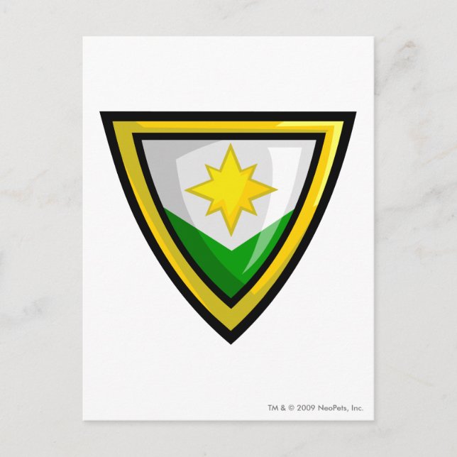 Carte Postale Logo de l'équipe Brightvale (Devant)