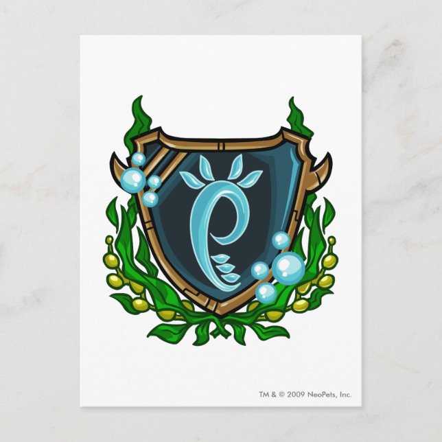 Carte Postale Logo de Maraqua d'équipe (Devant)