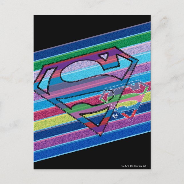 Carte Postale Logo de Supergirl (Devant)