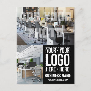 Carte Postale Logo d'entreprise personnalisé Entreprise Cool mod