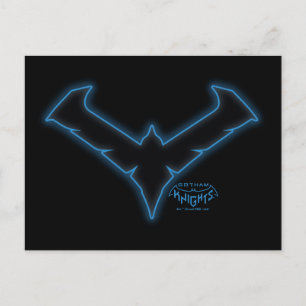 Carte Postale Logo des Gotham Knights Nightwing