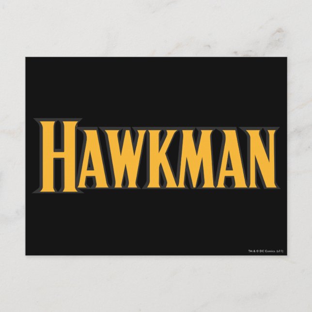 Carte Postale Logo Hawkman (Devant)