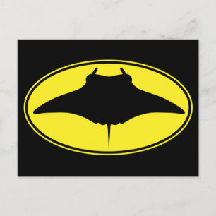 Carte Postale Logo Manta Ray