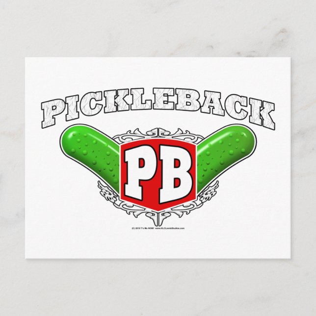Carte Postale Logo Pickleback (Devant)