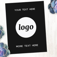 Logo promotionnel Business Black