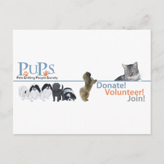 Carte Postale Logo PUPs Marchandises