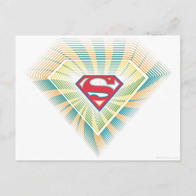 Carte Postale Logo Super Supergirl (Devant)