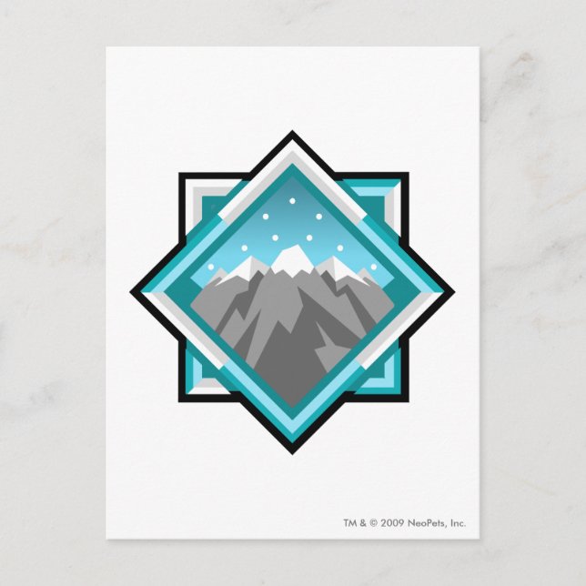 Carte Postale Logo Team Terror Mountain (Devant)