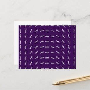 Carte Postale Logo unique ou tout Motif d'image téléchargé   Pou