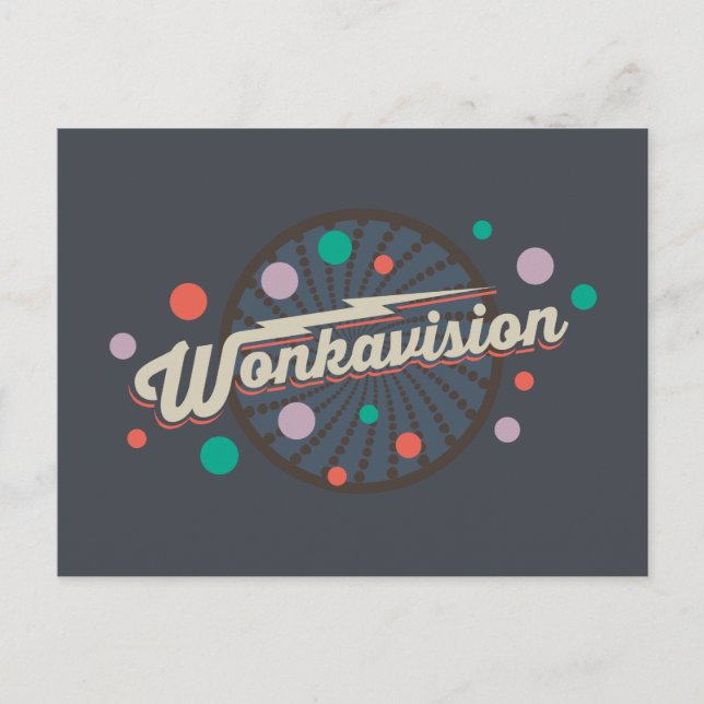 Carte Postale Logo Wonkavision (Devant)