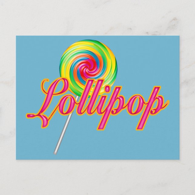 Carte Postale Lollipop (Devant)