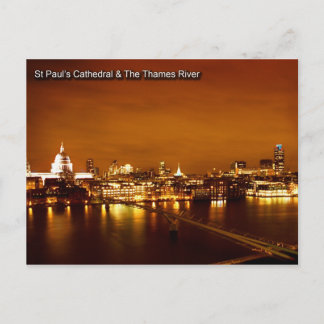 carte postale london 13 thames