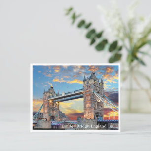 Carte postale - London Bridge, Angleterre Royaume-