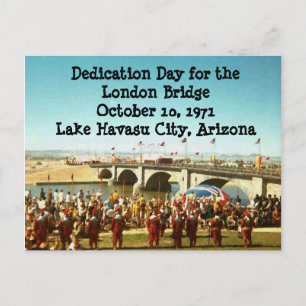 Carte Postale London Bridge Dedication Day