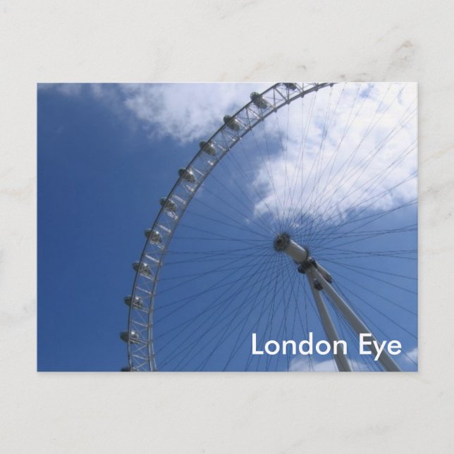 Carte postale London Eye (Devant)